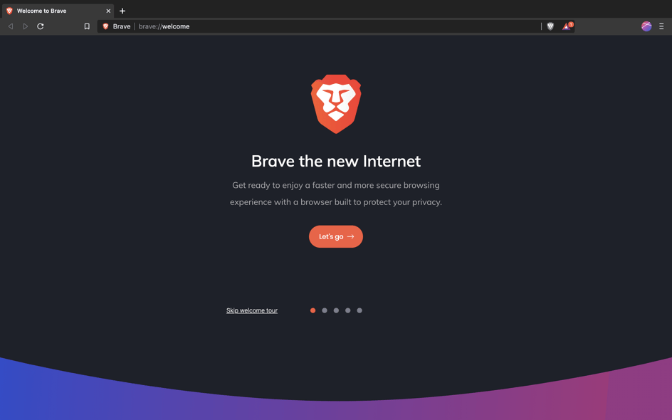 Brave the new Internet