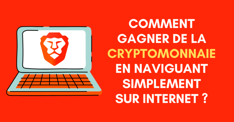 Gagner de la cryptomonnaie avec Brave