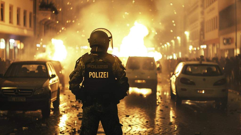 Riot - Polizei