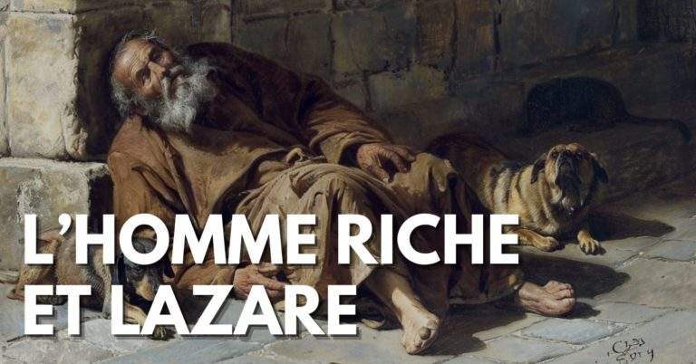 L’homme riche et lazare