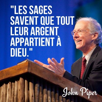 intendance biblique Piper